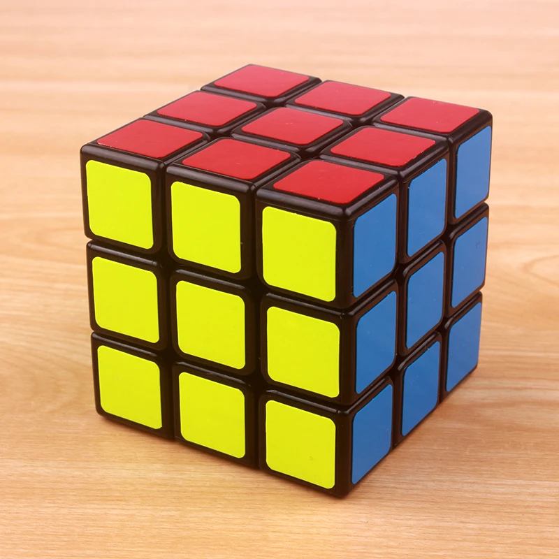 Магический куб 3x3x3 ПВХ Стикеры головоломка Скорость красочные магический