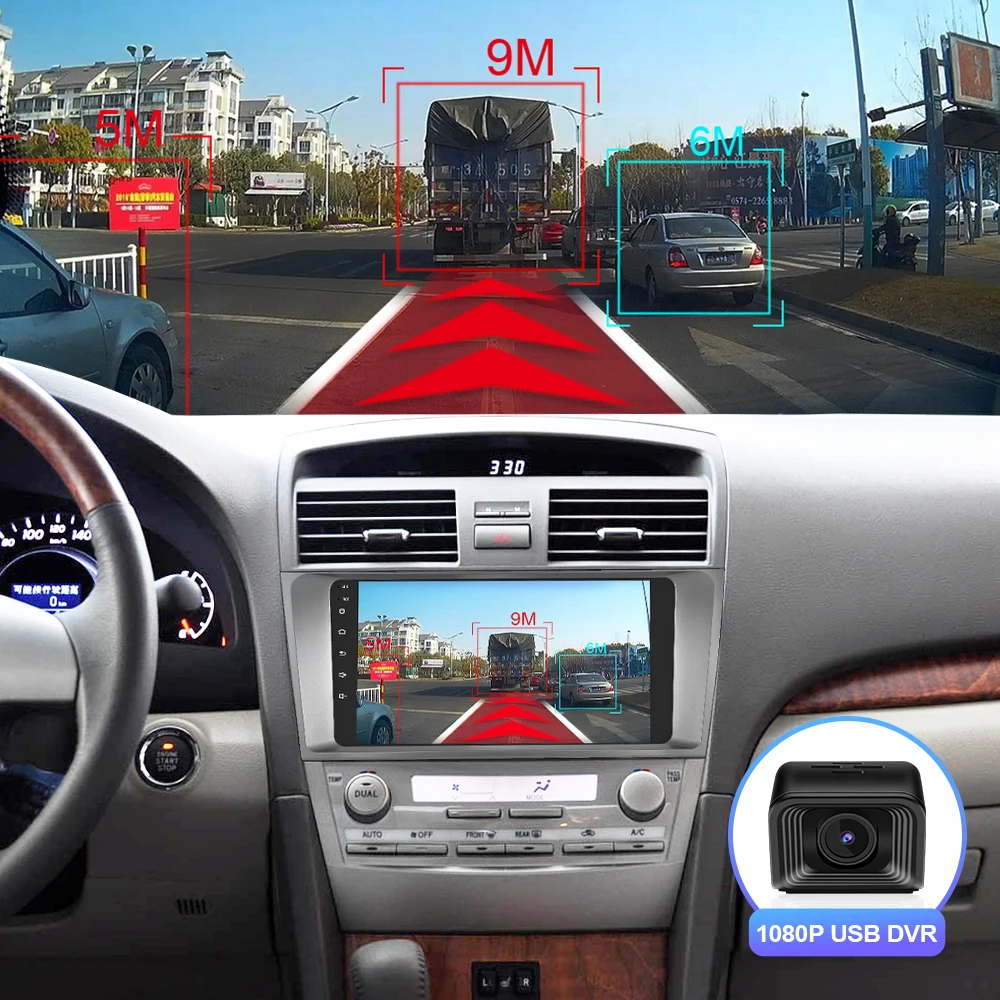Isudar H53 4G Android 1 Din Авто Радио для Toyota Camry 7 XV 40 2006-2011 Автомобильный мультимедийный gps 8 ядерный ОЗУ 4 Гб Камера DSP ips DVR