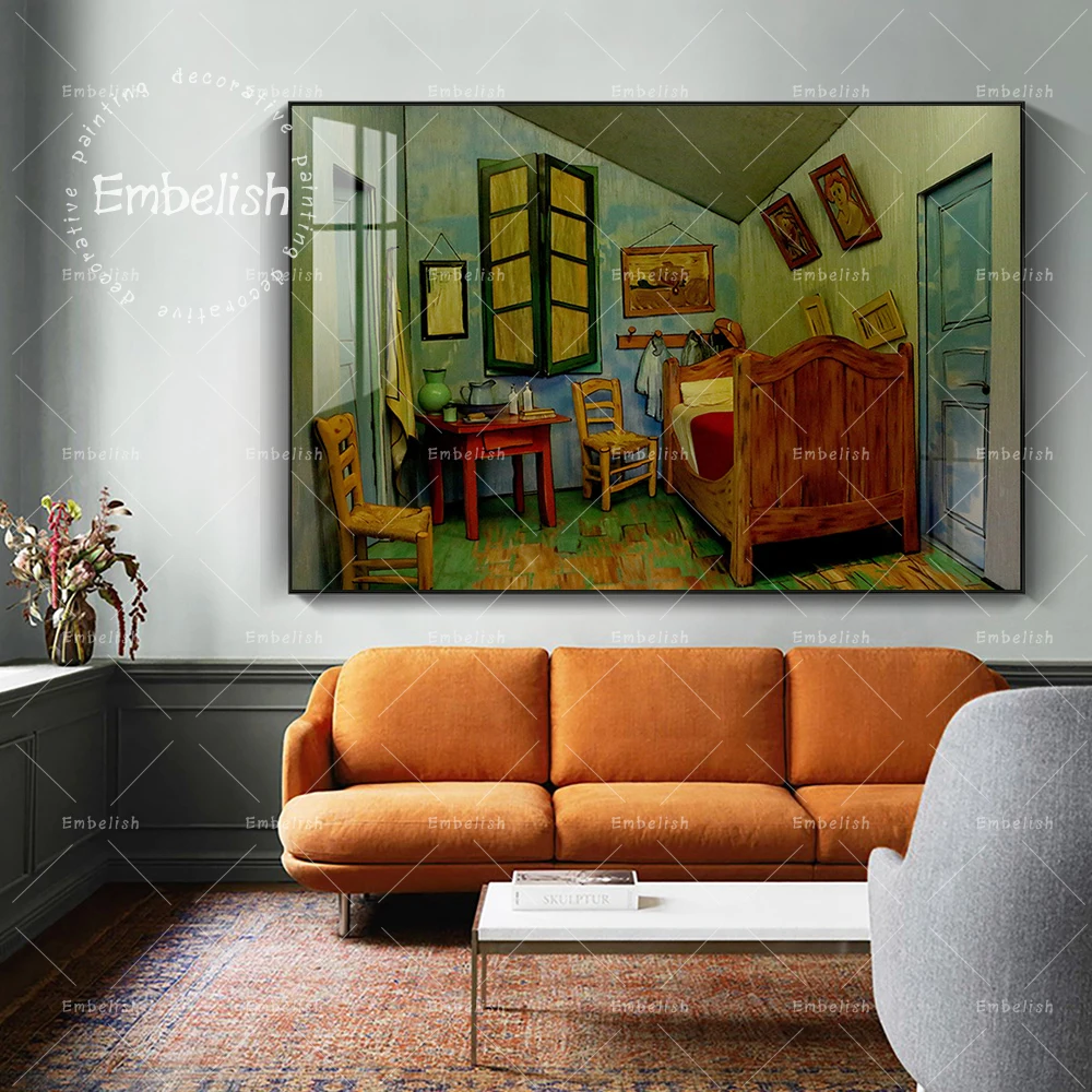 

1 Pieces Famous Artworks By Van Gogh HD Print On Canvas Oil Paintings For Living Room Modern Home Decor Picture Wall Art Posters