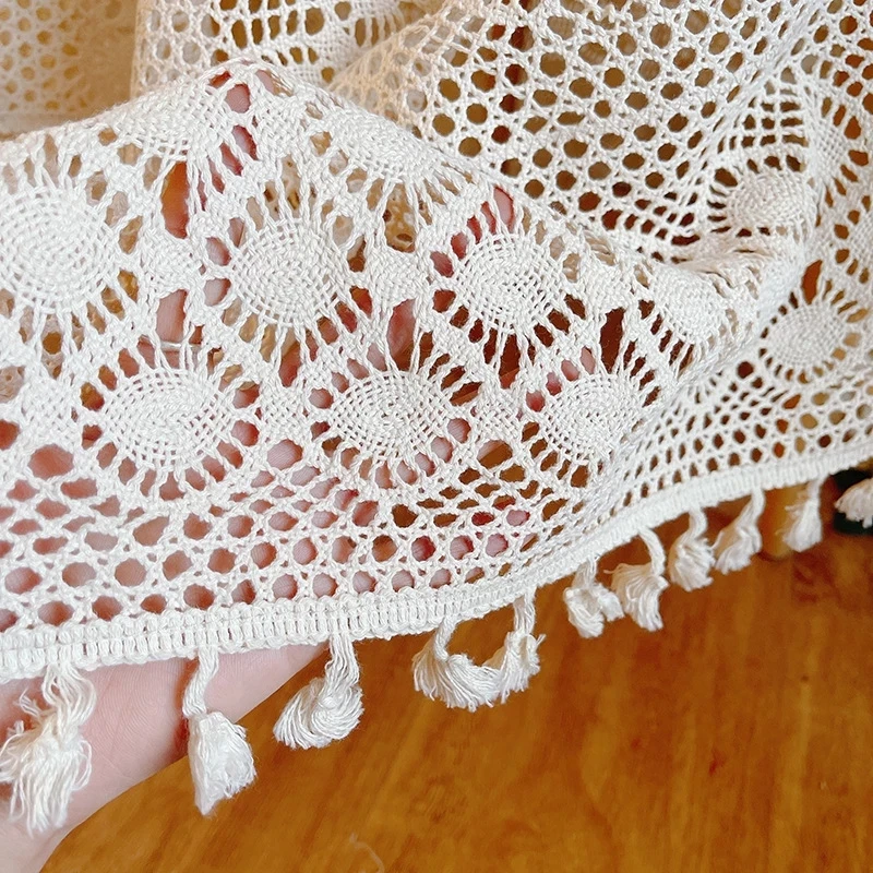 Cotton Lace Table Cloth Handmade Crocheted Tablecloth Rectangle Dining Cover for Obrus Tafelkleed mantel mesa nappe | Дом и сад