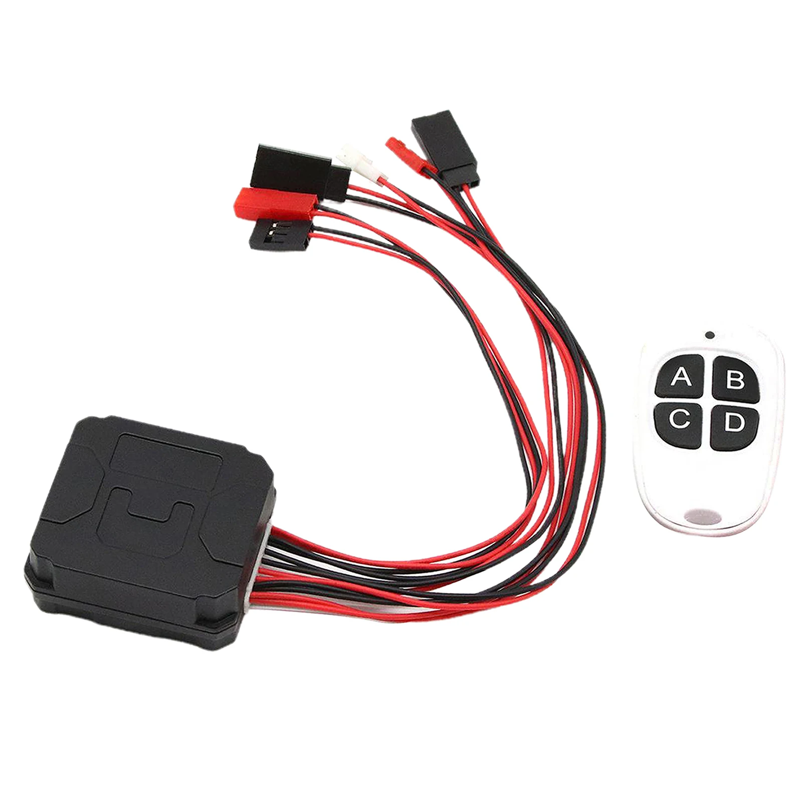 

1:10 Metal Winch with Remote Controller for TRX4 SCX10 D90 Model Car Buggy