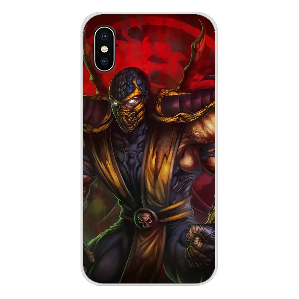 Скорпион в Mortal Kombat аксессуары телефон оболочка Чехлы для Xiaomi Redmi 4A S2 Note 3 3S 4 4X5 Plus 6 7