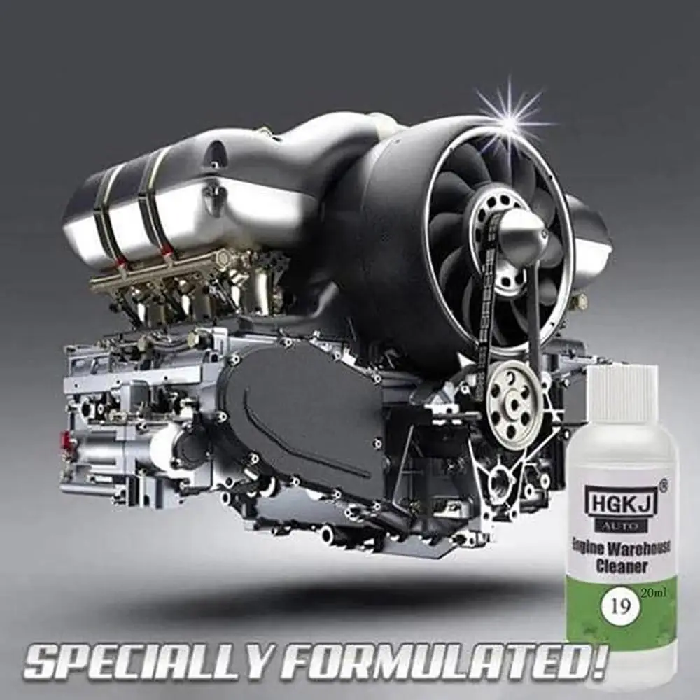 20ML HGKJ 19 Car Engine room Compartment Cleaner Removes Heavy Oil Warehouse Care Cleaning agent #102 | Автомобили и мотоциклы