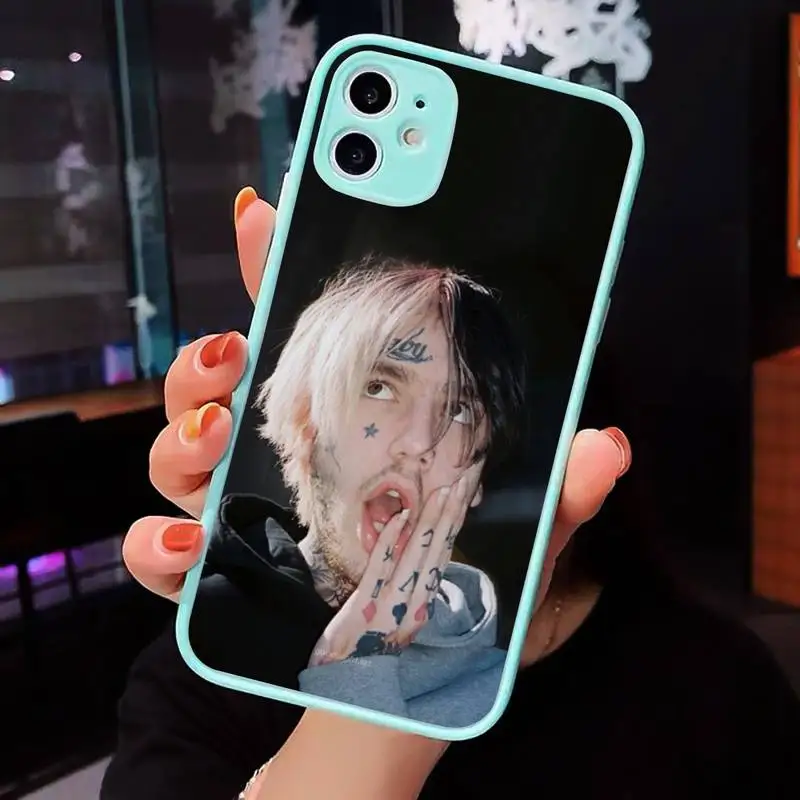 

Lil Peep Lil Bo Peep Soft Phone Case Clear Funda matte transparent For blue iPhone 7 8 x xs xr 11 12 pro plus max mini