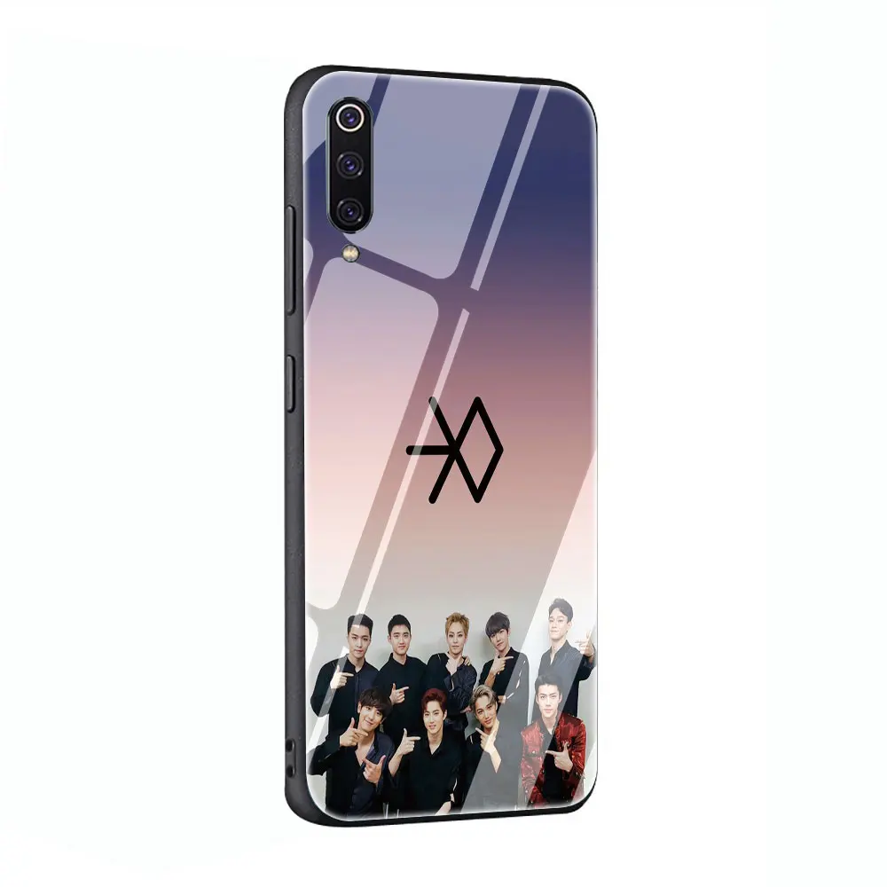 G8 EXO band k-pop kpop чехол из закаленного стекла для телефона Xiaomi mi 8 9 Red mi 4X 6A Note 5 6 7 Pro Pocophone F1 - Цвет: G8
