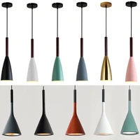 nordic pendant lights modern hanging lamps minimalist simple light multicolor lamp 3 heads for kitchen dining room coffee bar