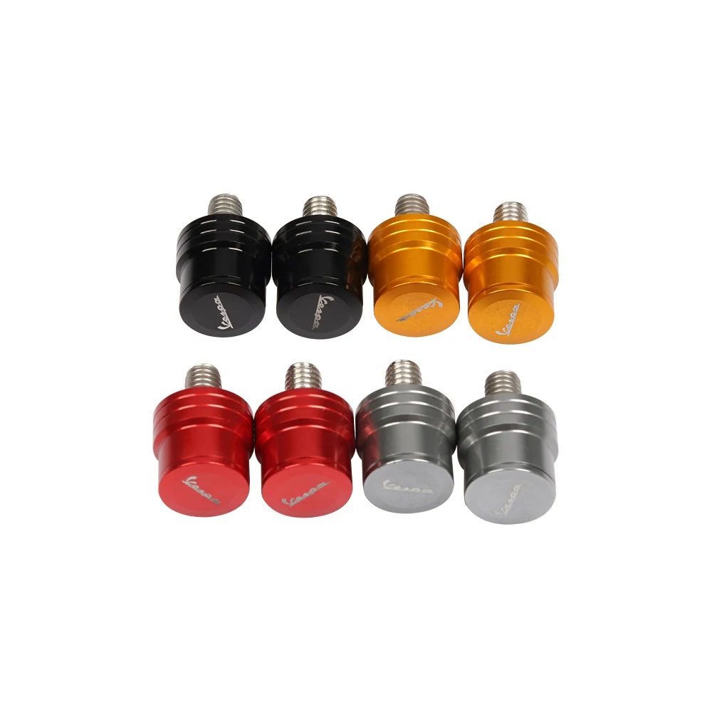 Мотоциклетный алюминиевый болт с отверстием для отверстия под зеркало Piaggio Vespa GTS