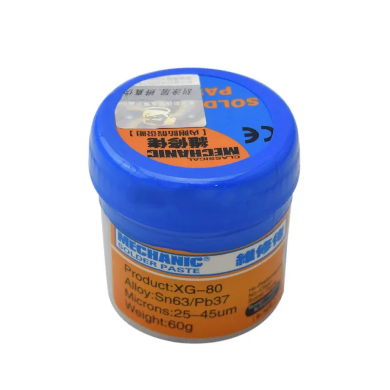 

Soldering Paste Flux XG-80 XG-50 XG-30 Solder Tin Sn63/Pb67 For Hakko 936 TS100 Soldering iron Circuit Board SMT SMD Repair Tool