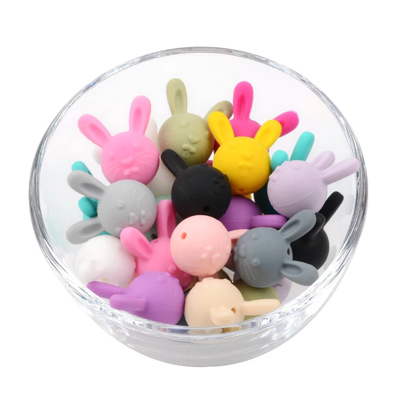 Силиконовые Прорезыватели LOFCA в форме животных держатель для соски животного не