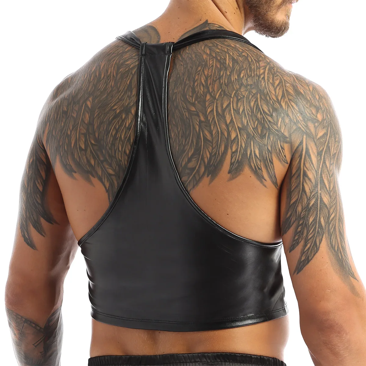 Мужское нижнее белье жгуты из искусственной кожи Мужская жгута для рабства