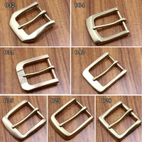1pcs brass cast 40mm belt buckle end bar heel bar buckle single pin heavy duty for 37mm 39mm belts leather craft accessories