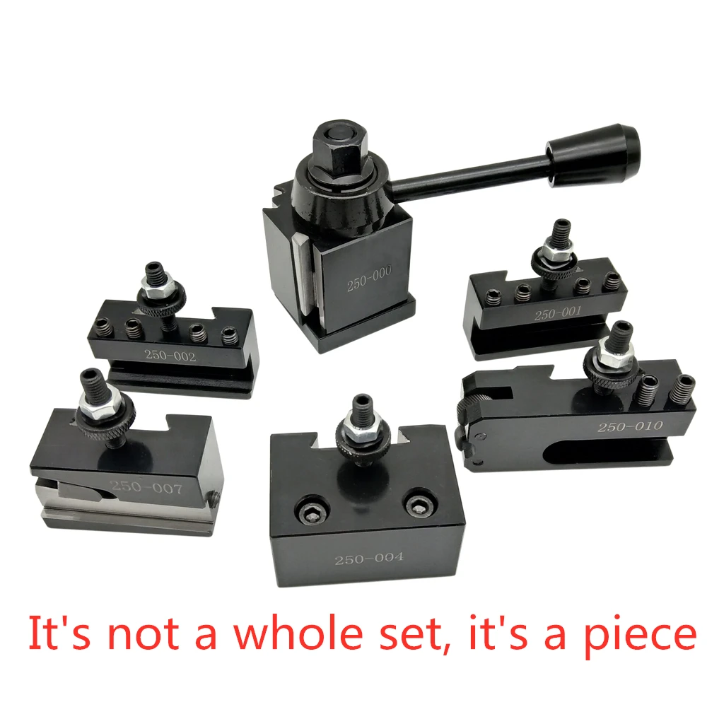 

Стойка для токарного станка, стальная, быстрая замена, t 250 001-010, 1 комплект