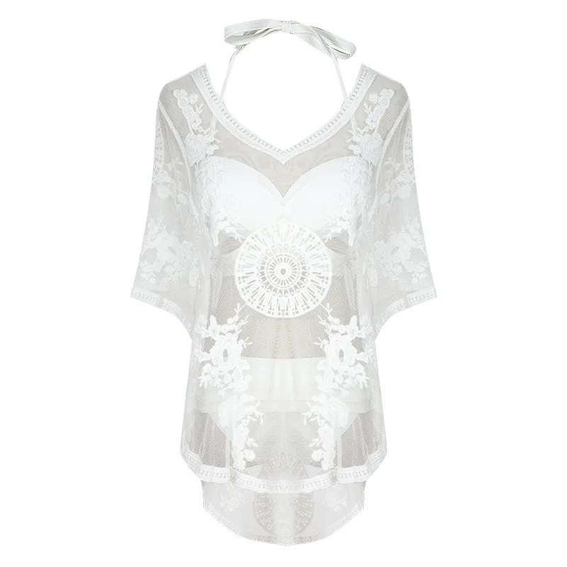 

2021 Swimsuit Women's Three-piece Suit Conservative Belly Slimming Sexy Bikini New Hot Spring Swimming Suit Bikini Swimsuit