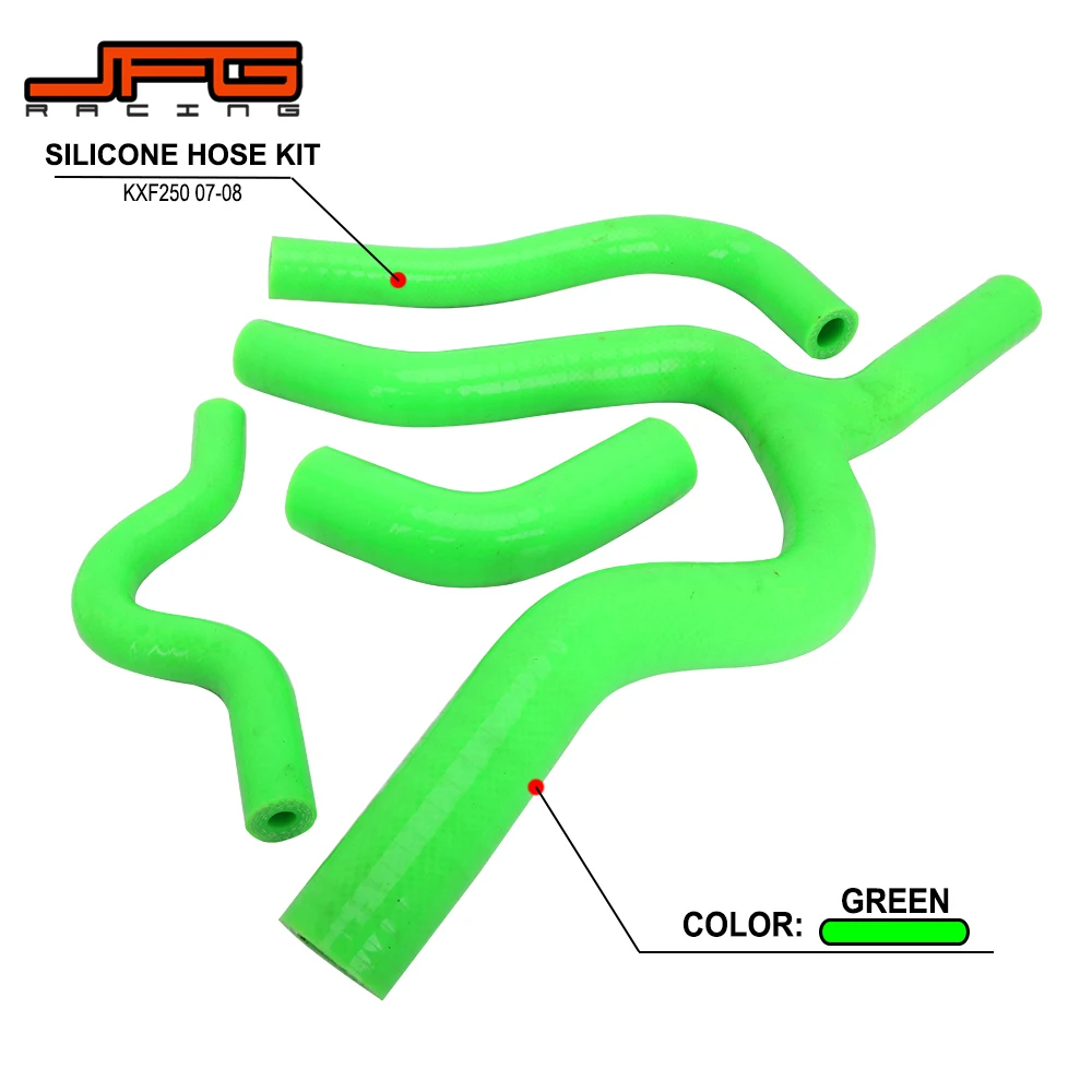 Силиконовый шланг охлаждающей жидкости радиатора для мотоцикла KAWASAKI KXF250 KX250F KX 250F