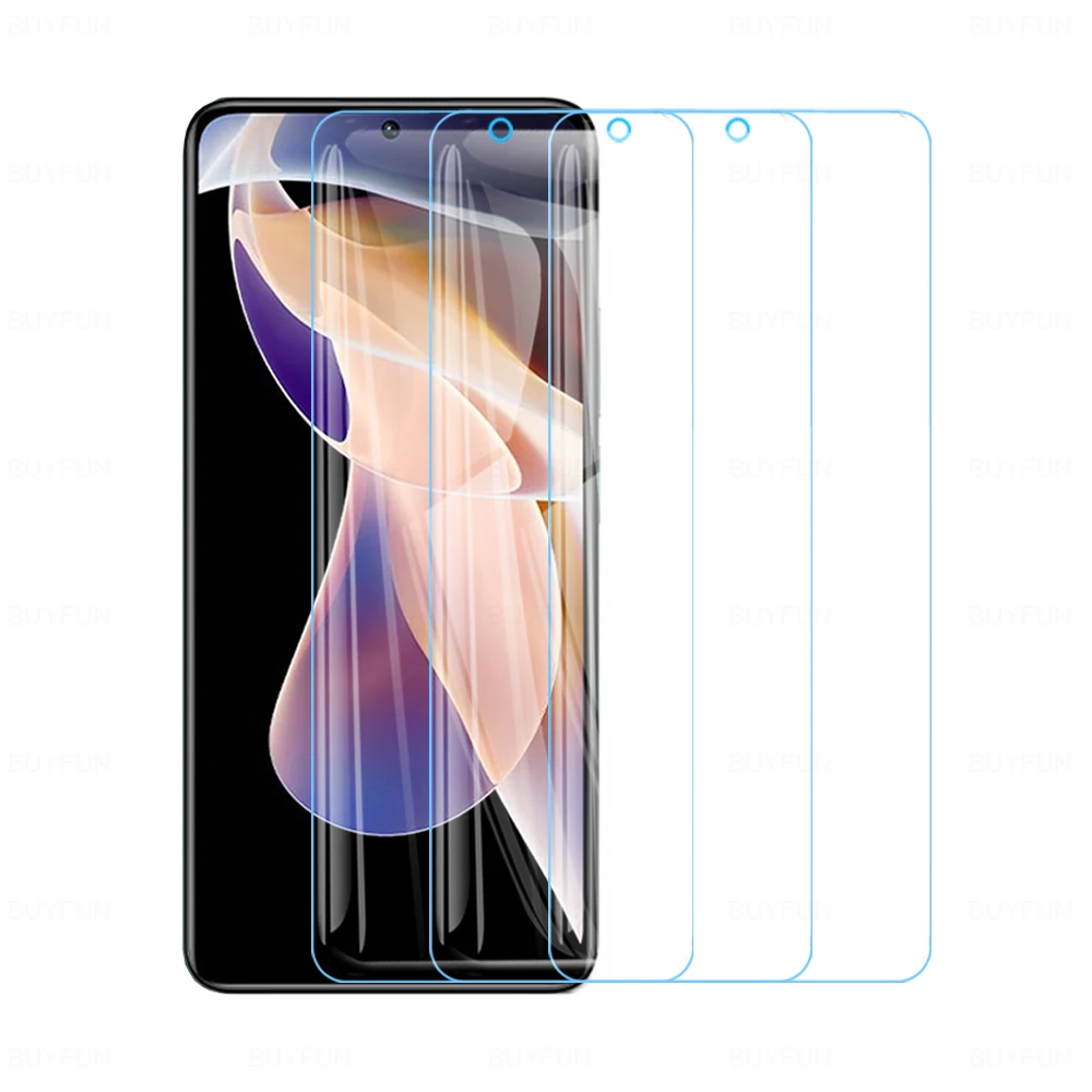 

Прозрачное стекло для Redmi Note 11 Pro, 3 шт., зеркальная защита экрана, защитные пленки для Xiaomi Redmi Note11 Pro + Plus HD, защита от царапин
