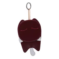 Wine Red 3 цвета, бумажники для ключей с мультяшным котом, Женский держатель для ключей, органайзер, сумка, женский автомобильный ключ, для девочек, ключница, хорошее качество, чехол для ключей - Цвет: Wine Red