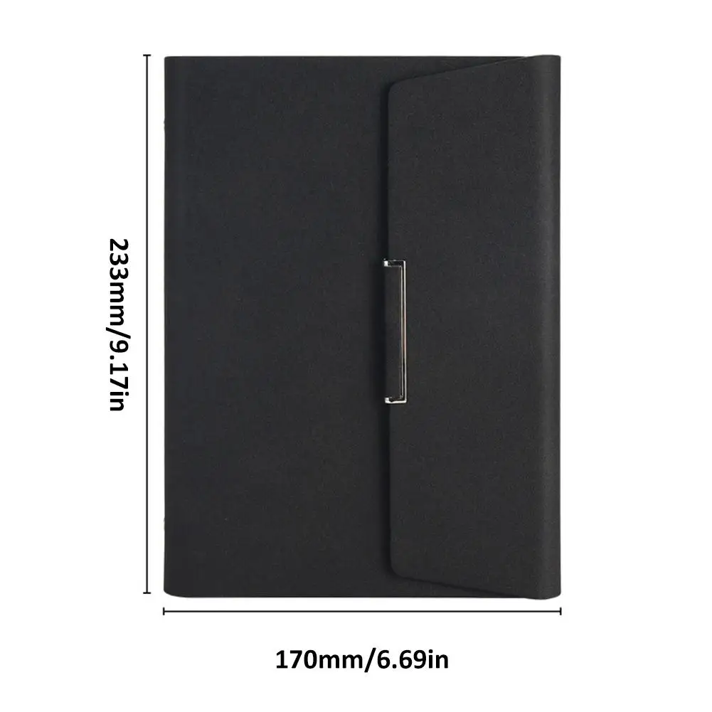 Инновационный трехслойный свободный бизнес-блокнот из искусственной кожи с