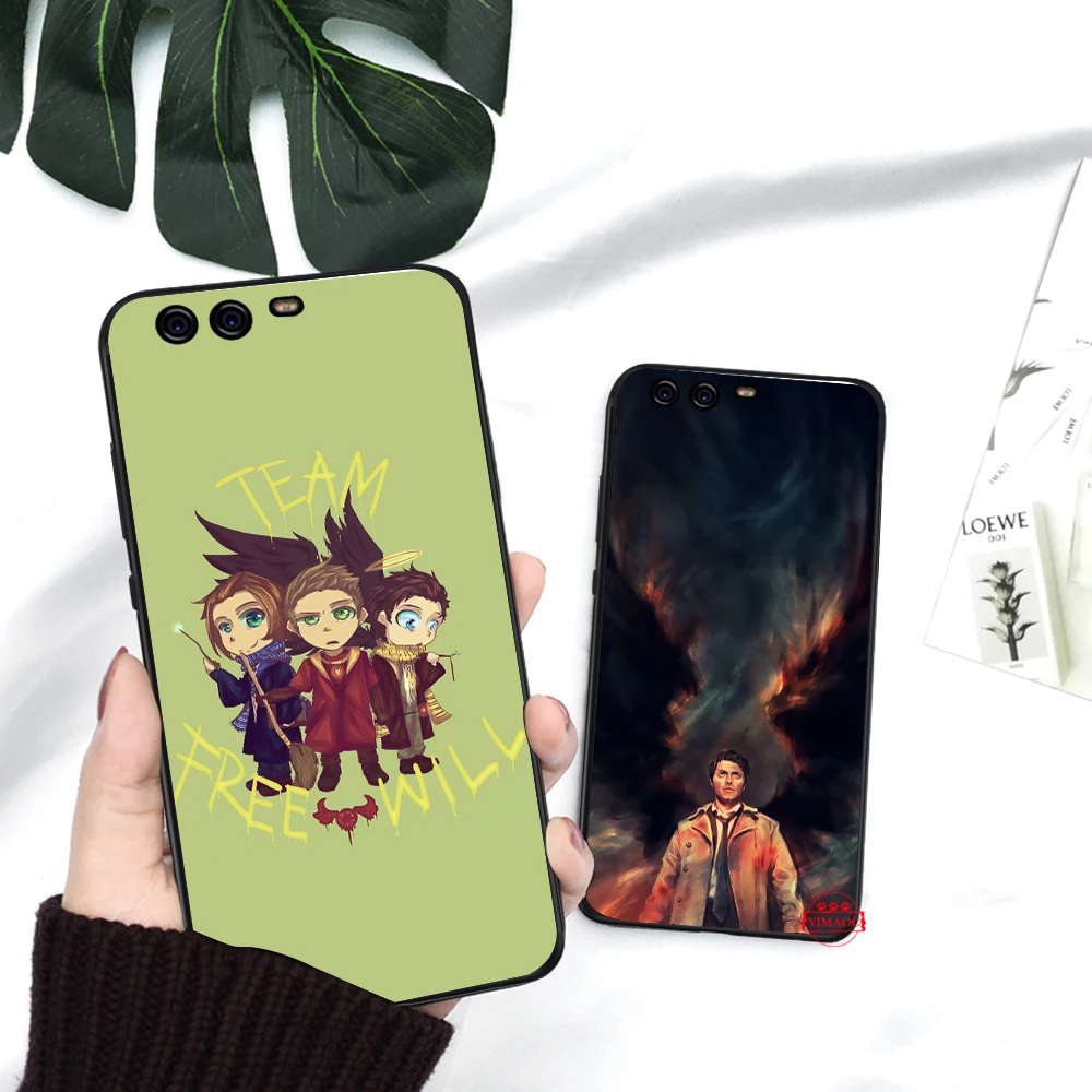 Сверхъестественное ТВ фильм Coque прохладный силиконовый чехол для Huawei P8 Lite 2015 2017 P9