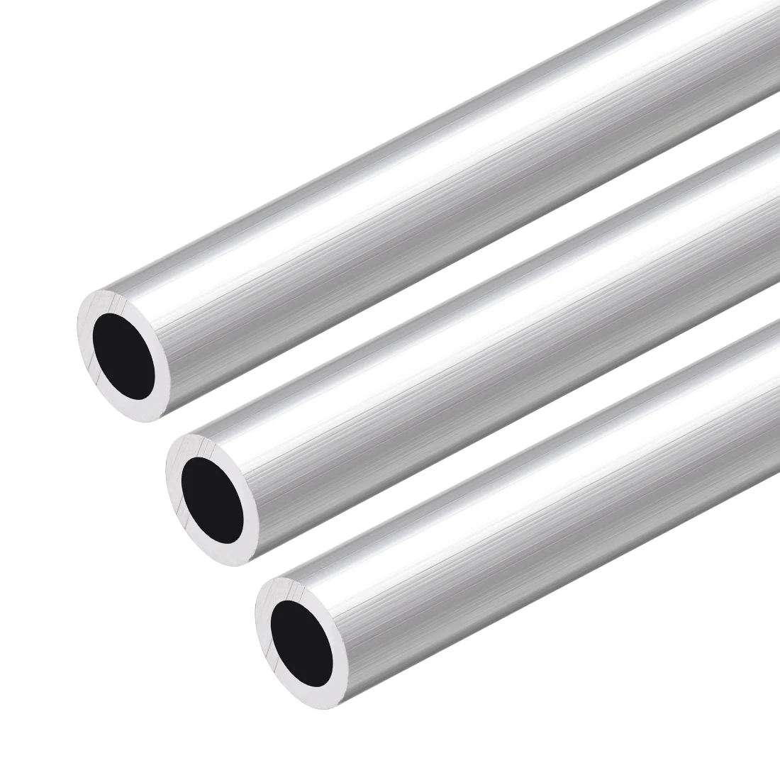 

uxcell 6063 Aluminum Round Tube 300mm Length 13mm OD 9mm Inner Dia Seamless Aluminum Straight Tubing 3 Pcs