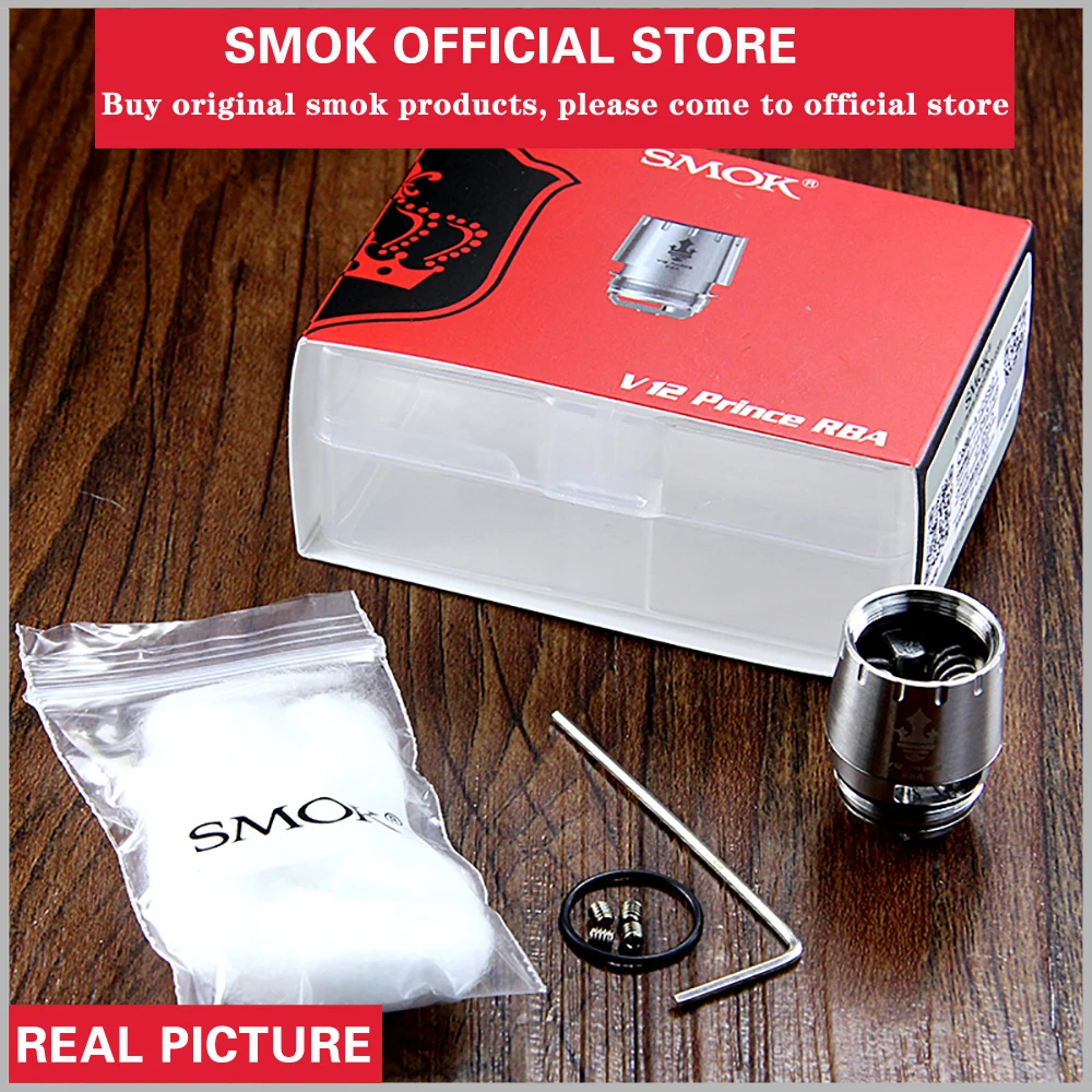 Original SMOK TFV12 PRINCE RBA Coil with resistance 0.25ohm Head fit for TNAK/ MAG KIT/X-Priv Kit | Электроника