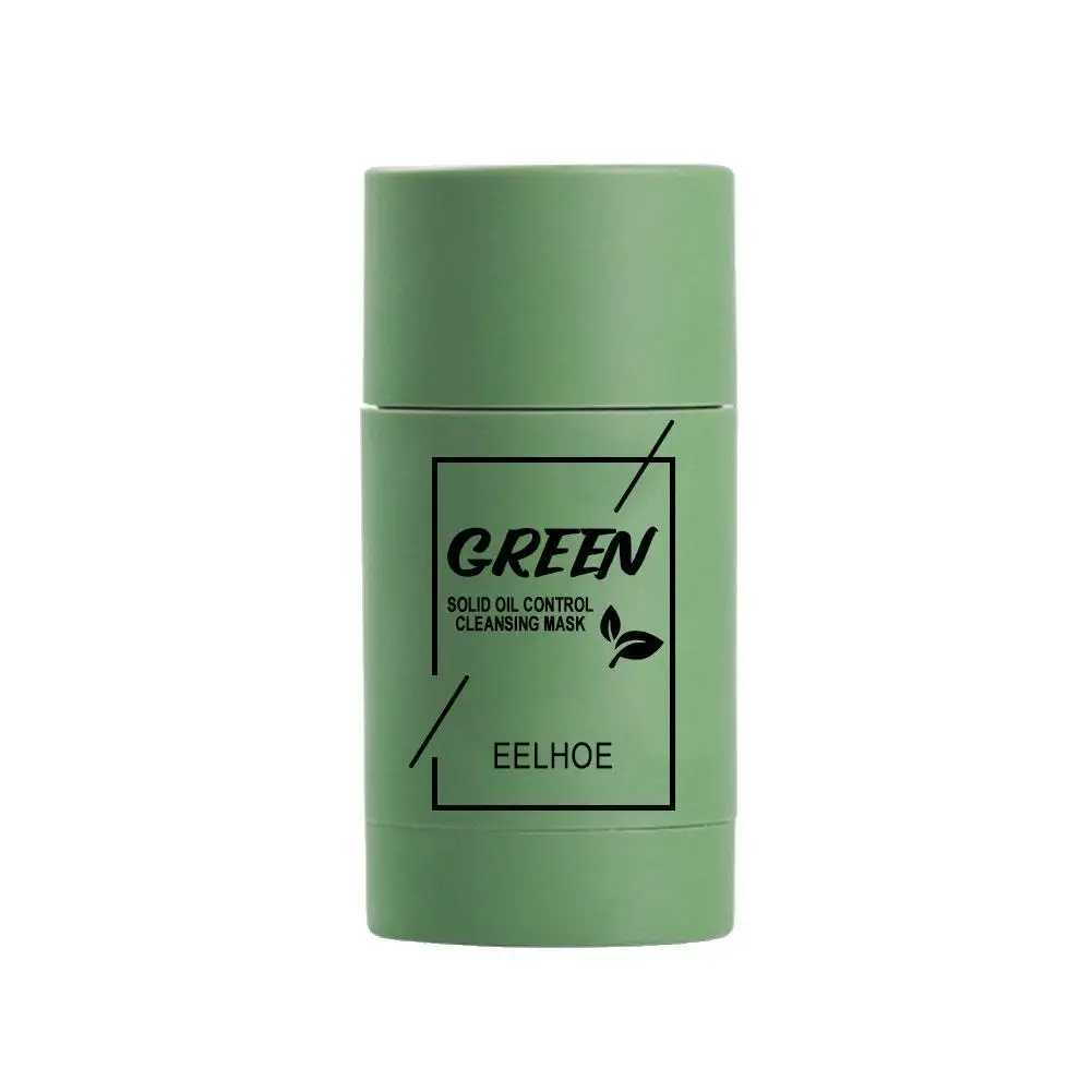

Oil Control Cleansing Mask Green Tea Eggplant Deep Cleansing Skin Portable Application