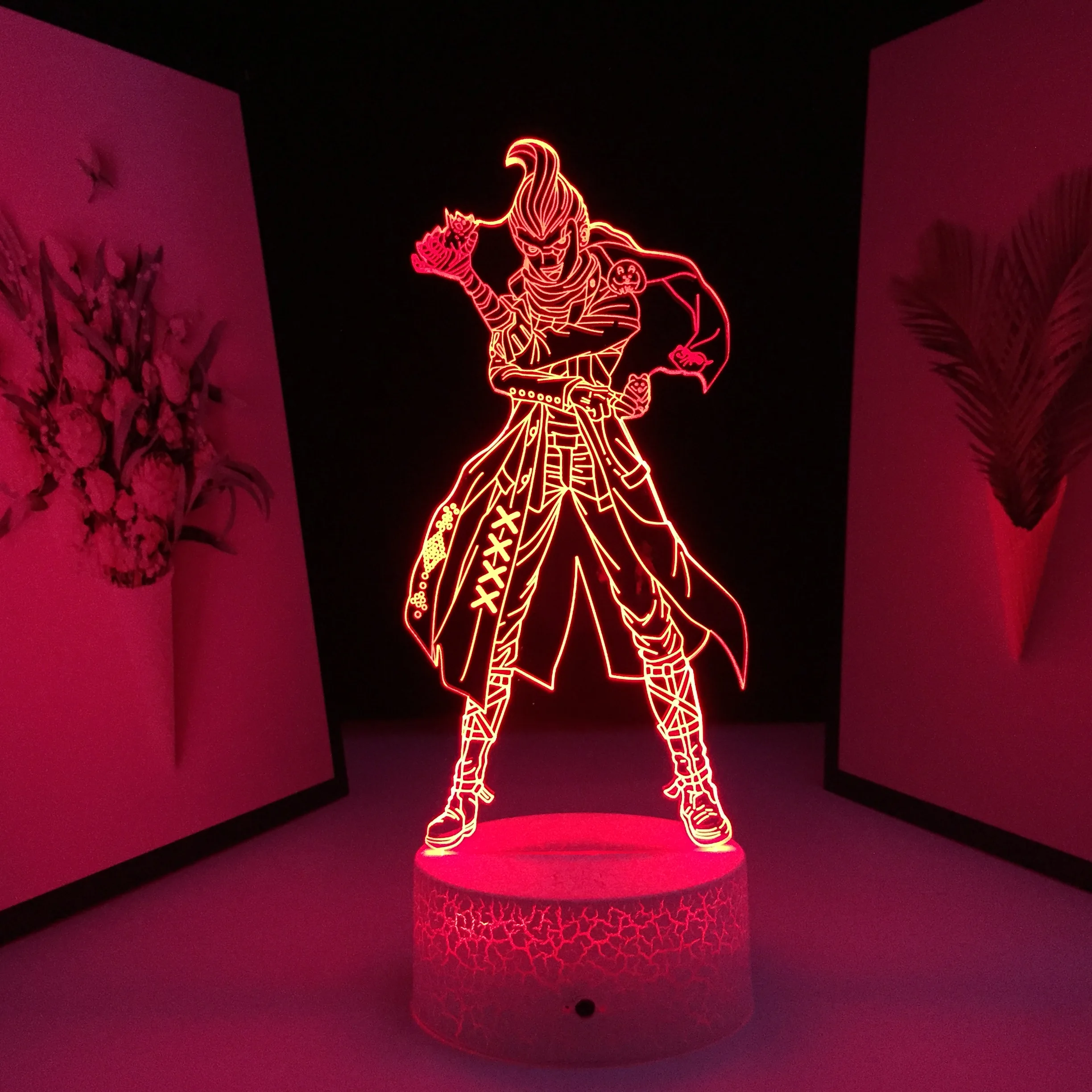 3D светодиодный ночсветильник Danganronpa фигурка гундхам Танака лампа для спальни