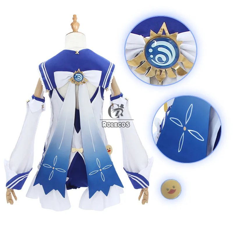 Купальник для косплея Барбара ROLECOS Genshin Impact костюм летний сексуальный женский