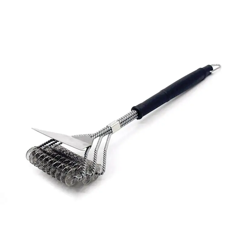

Кухня аксессуары для барбекю гриль Комплект щеточка для чистки Нержавеющая сталь Пособия по кулинарии инструменты приспособления для барбекю аксессуары щетки