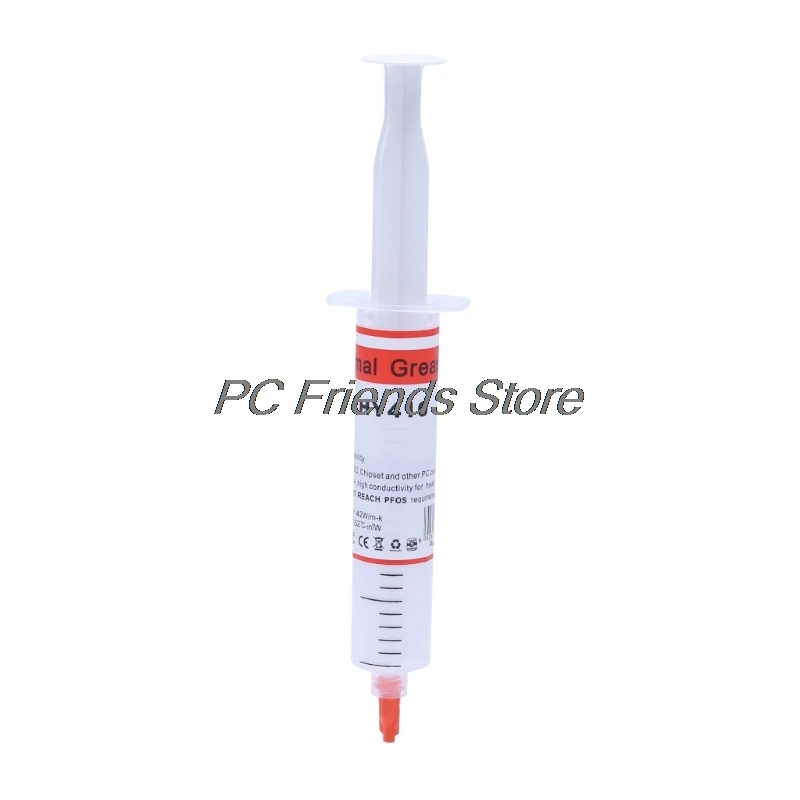 Термальная смазка 30 г белая для чипсета CPU охлаждающий состав силиконовая паста |