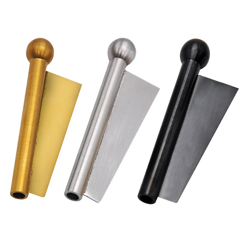 Новый дизайн металлическая носовая труба для табака с лезвием|Трубки и