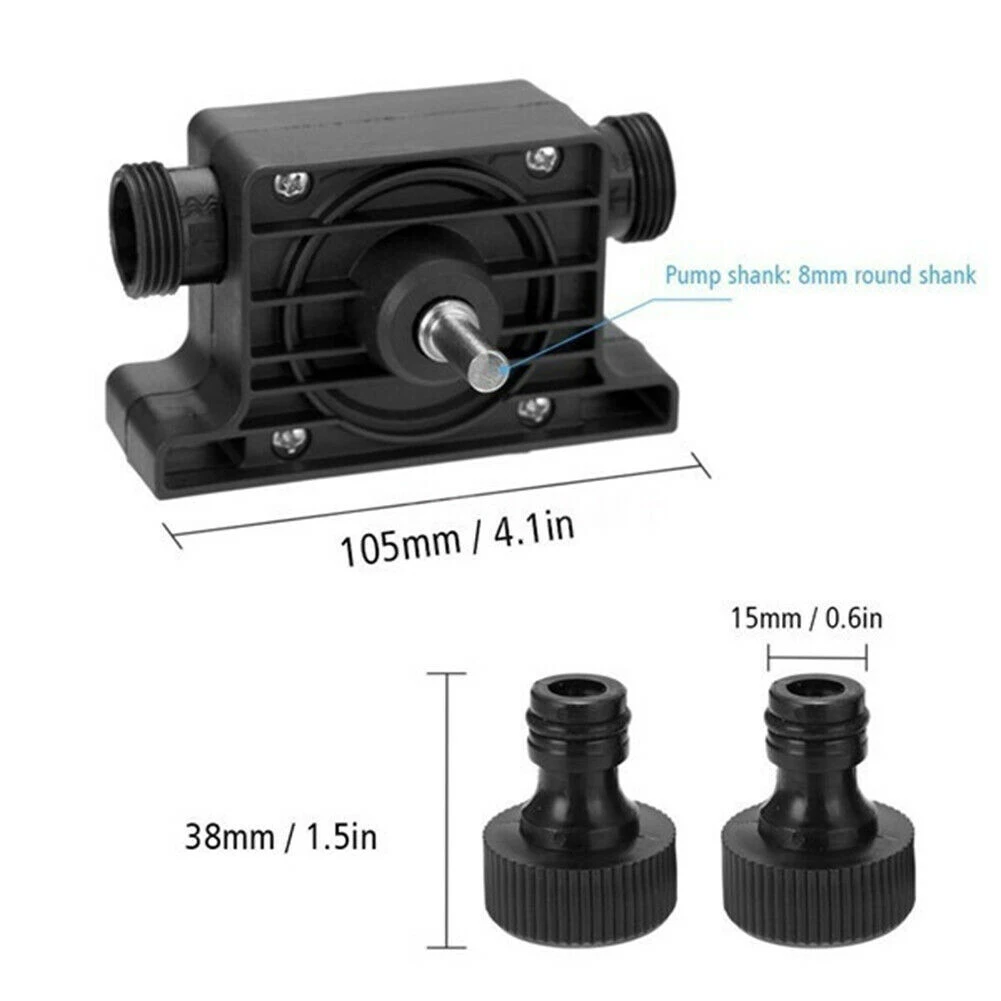 

Mini Hand Tool Wear Resistant High Efficiency Self Priming Stable Drill Pump Home Fast Speed Fluid Transfer Electric Driving