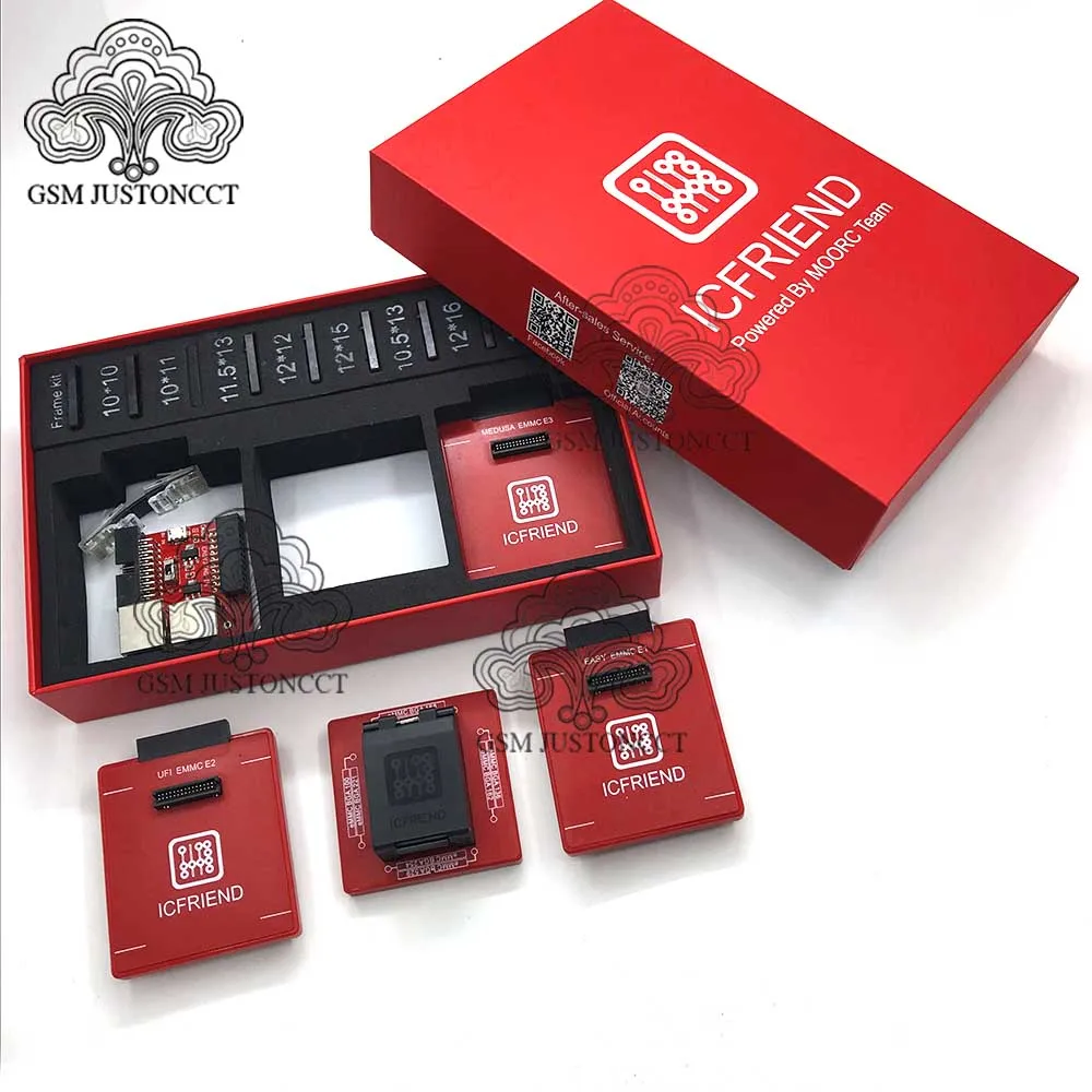 Newes Z3X легкий jtag plus box + ICFRIEND MOORC EMMC BGA / E MATE X Emate 13 в 1 для 100 136 168 153 169 162 186|Детали