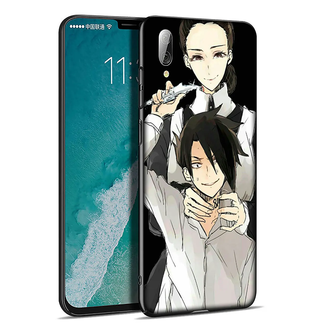 Мягкий силиконовый чехол для телефона обетованный в стиле аниме Neverland Xiaomi Redmi Note 8