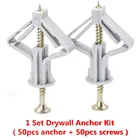 Практичная пластиковая панель для гипсокартона, 100 шт.