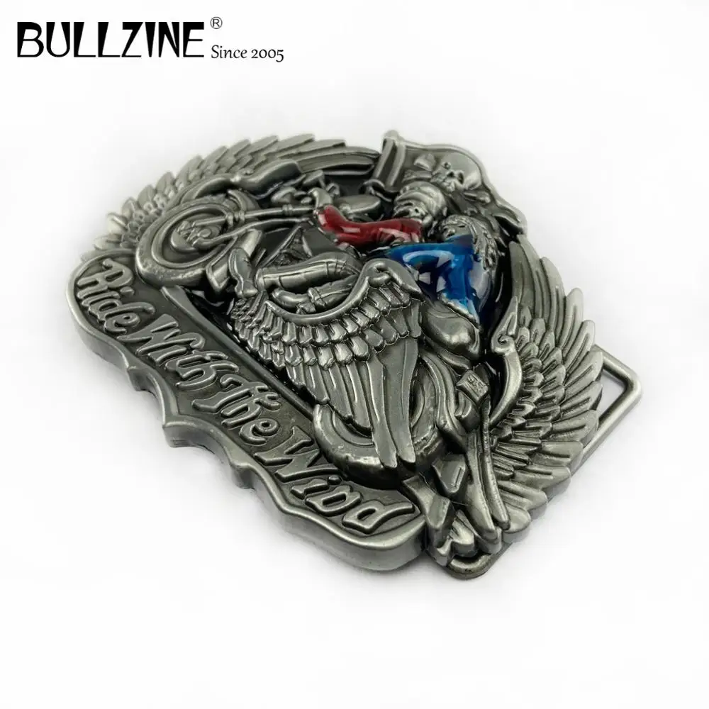 В Bullzine оптовая продажа мотор пряжка на ремешке с pewer отделка FP-02837 подходит для
