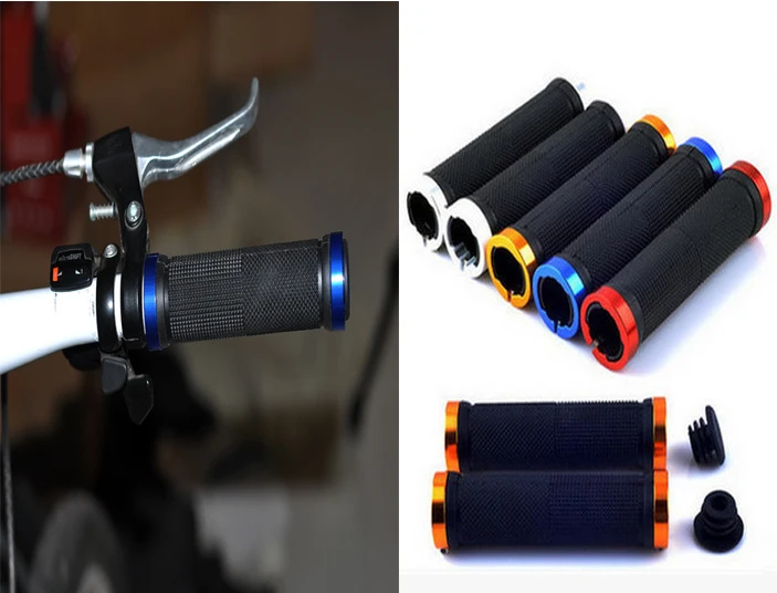 2 шт Блокировка Bmx Mtb горный велосипед MTB руль ручки мягкие резиновые противоскользящие ручки аксессуары