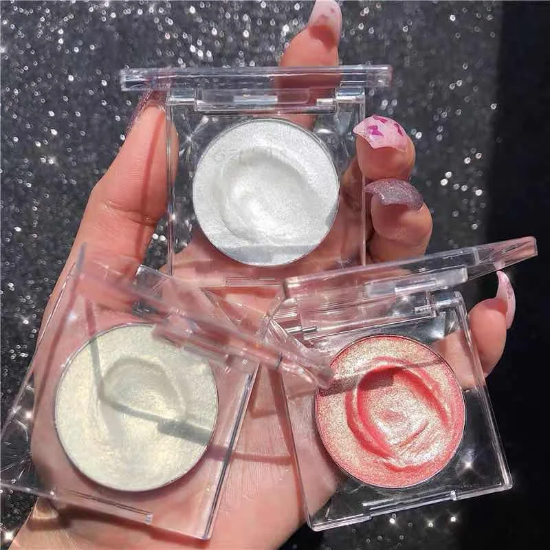 Новинка 2020 4 цвета хайлайтер палитра для лица макияж блеск контурного макияжа