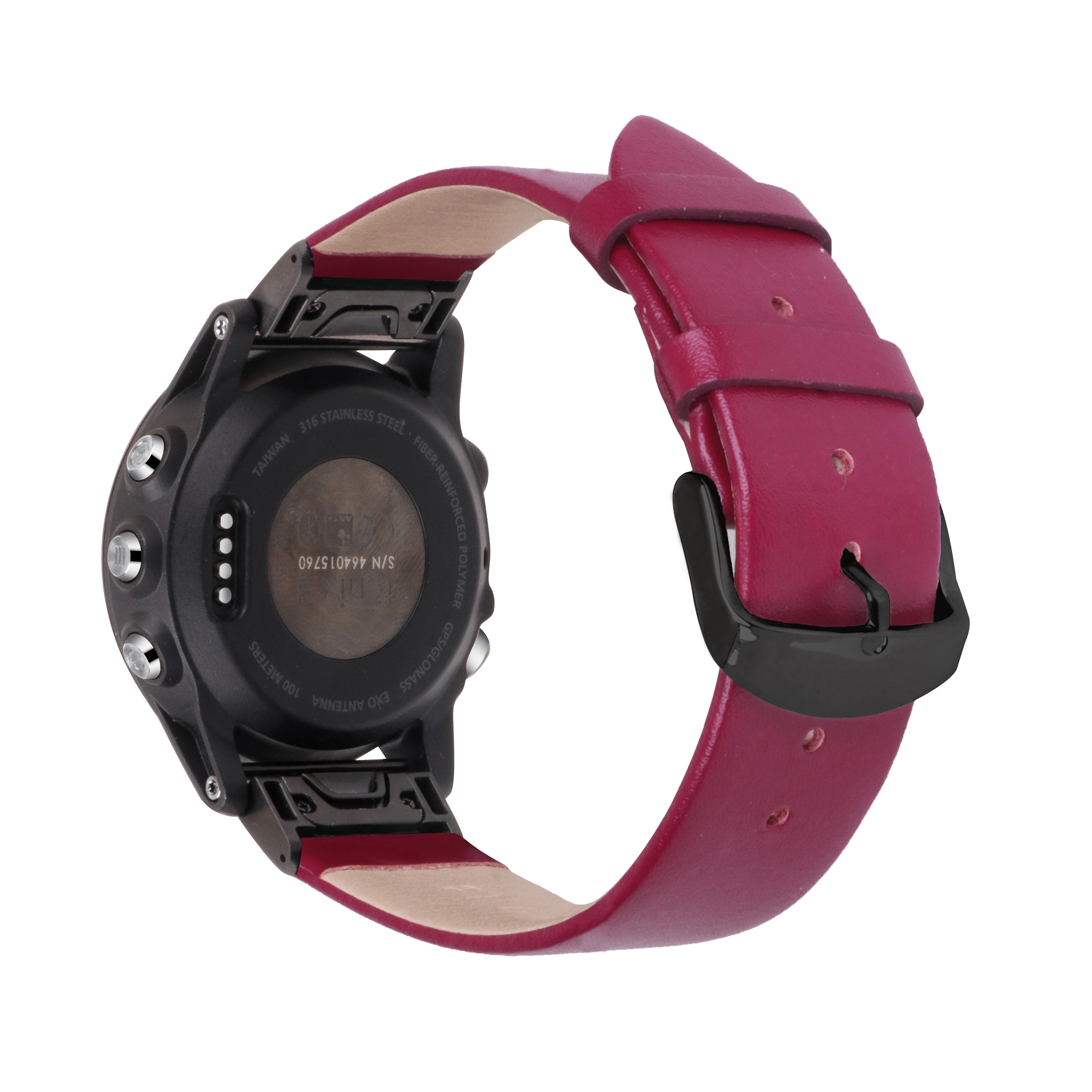 Ремешок для наручных часов Garmin Fenix 5X 5 Plus 3 3hr быстросъемный кожаный браслет 6X 6S