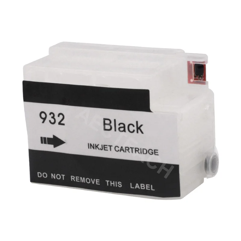 Aecteach 4 цвета пустой чернильный картридж для hp 932 XL Officejet 6100 6600 6700 7110 7610 7612 принтер |