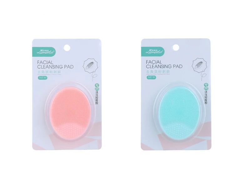 Очищающая силиконовая щетка для лица очищающая пор кожи скраб массажа новые