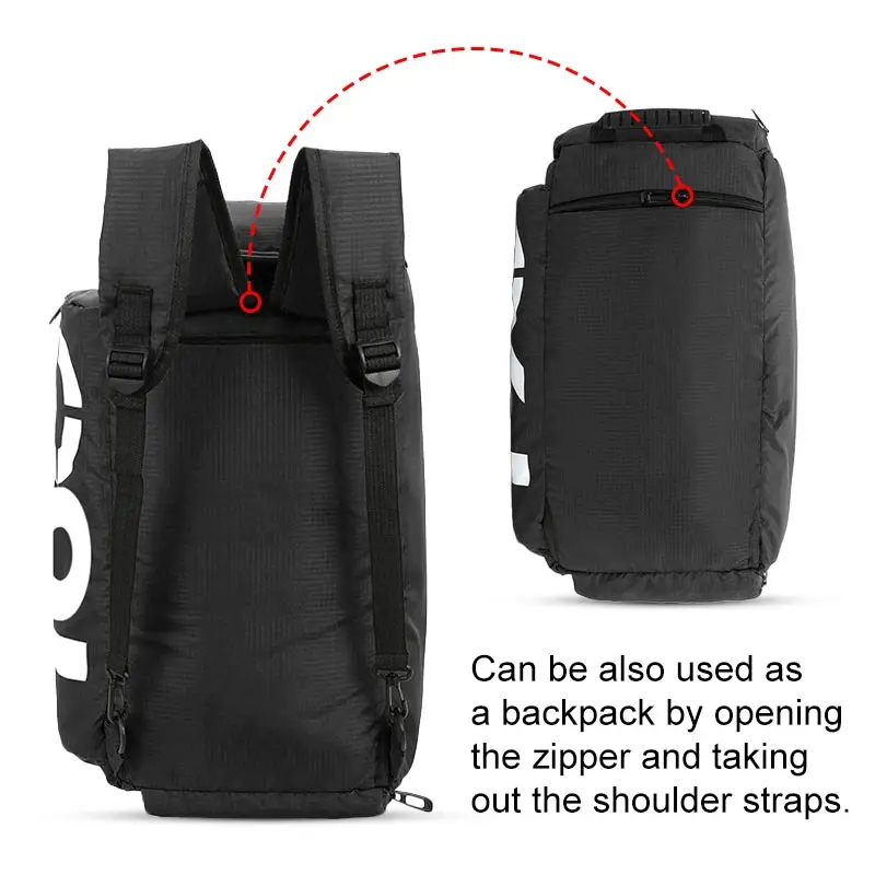 Многофункциональный водонепроницаемый рюкзак сумка для спортзала раздельное