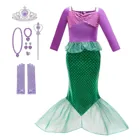 Детский карнавальный костюм Ариэль, Русалочка, для девочек
