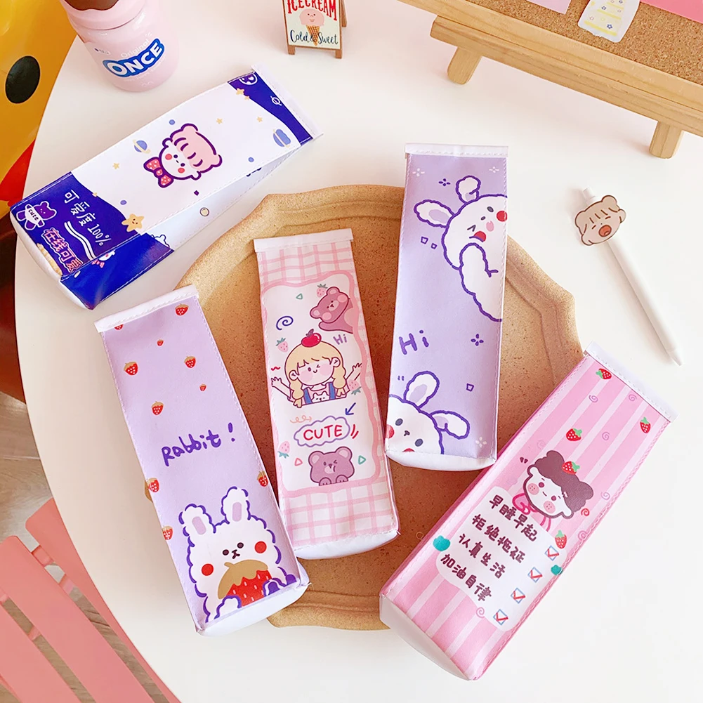 Чехол для карандашей в Корейском стиле студентов вместительный школьный чехол с