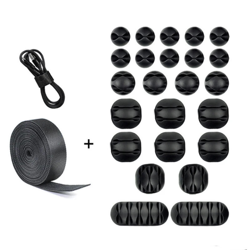 Высококачественный органайзер для кабелей настольный проводов и наушников 2021 |