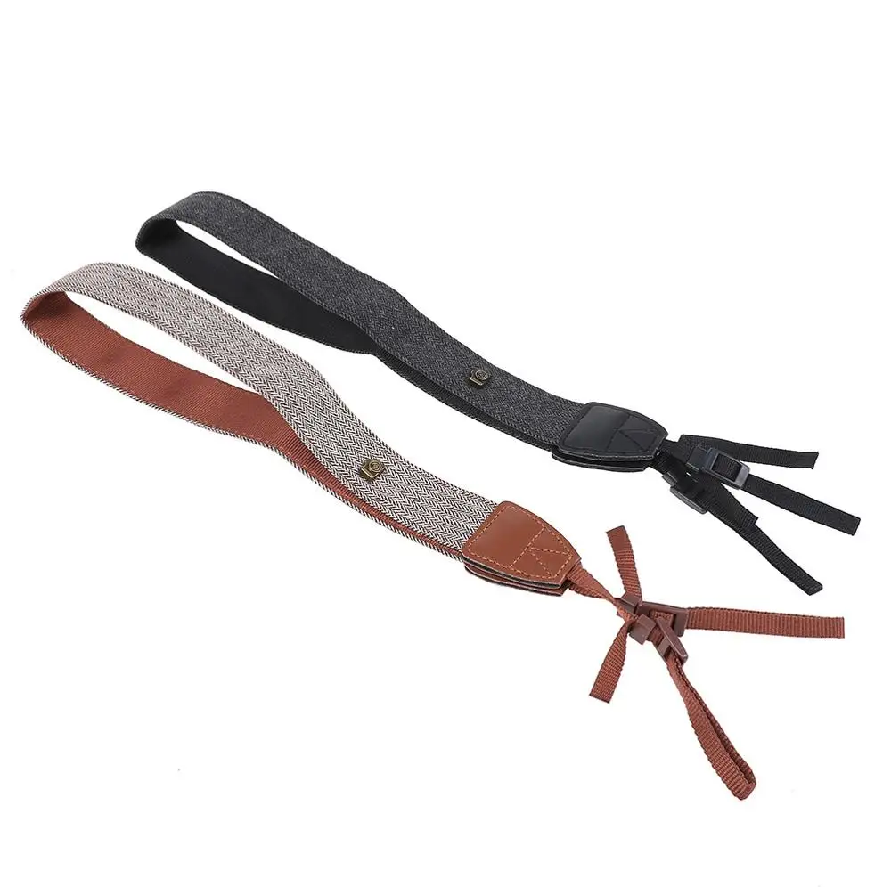 Хлопок ремень для камеры дслр шеи и должен держать коричневый серый цвет|Ремни