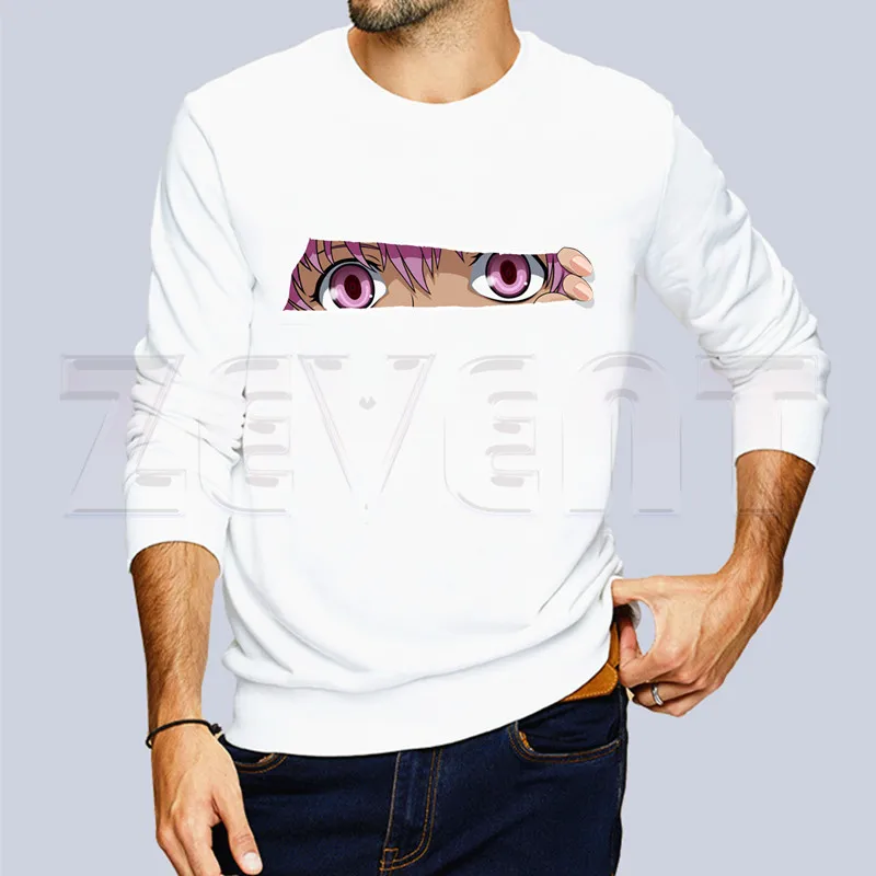 Новое мужское худи с японским аниме Mirai Nikki Future Diary свитшот мужская одежда в стиле