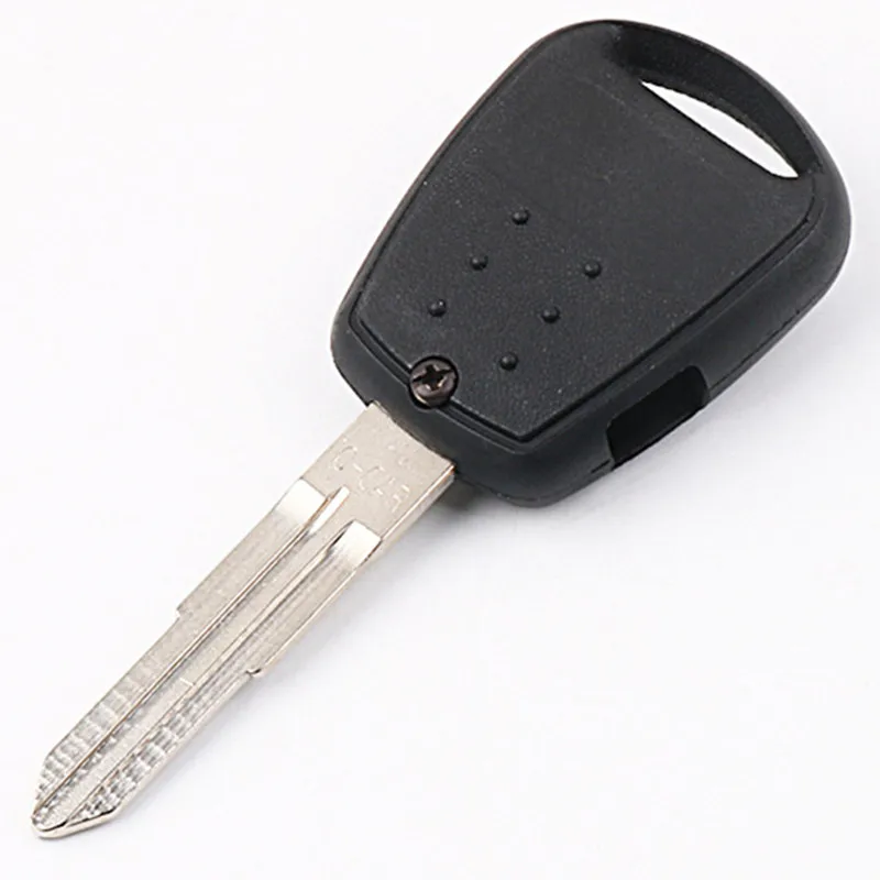

DAKATU 10 шт. чехол для автомобильного ключа с дистанционным управлением чехол с пустой 1 боковой кнопкой необработанное лезвие зажигания для Kia