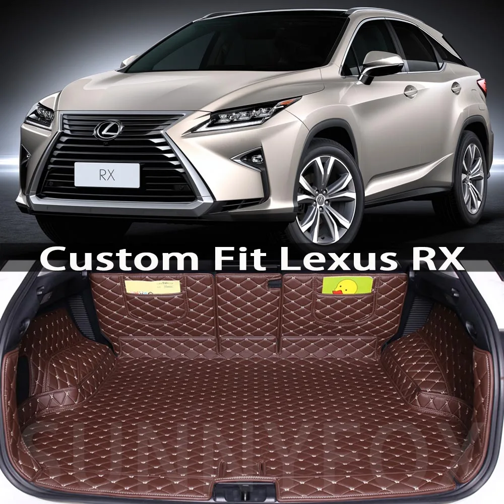 Реальная съемка коврики в салон для Lexus RX класса RX300 RX350 RX350L RX450h RX450hL 6D полное