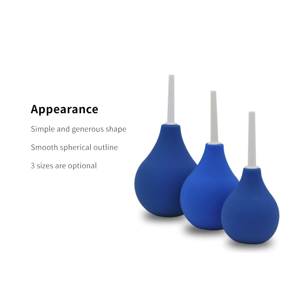 Анальный силиконовый Сферический клизмы вагинальный ирригатор для женщин или