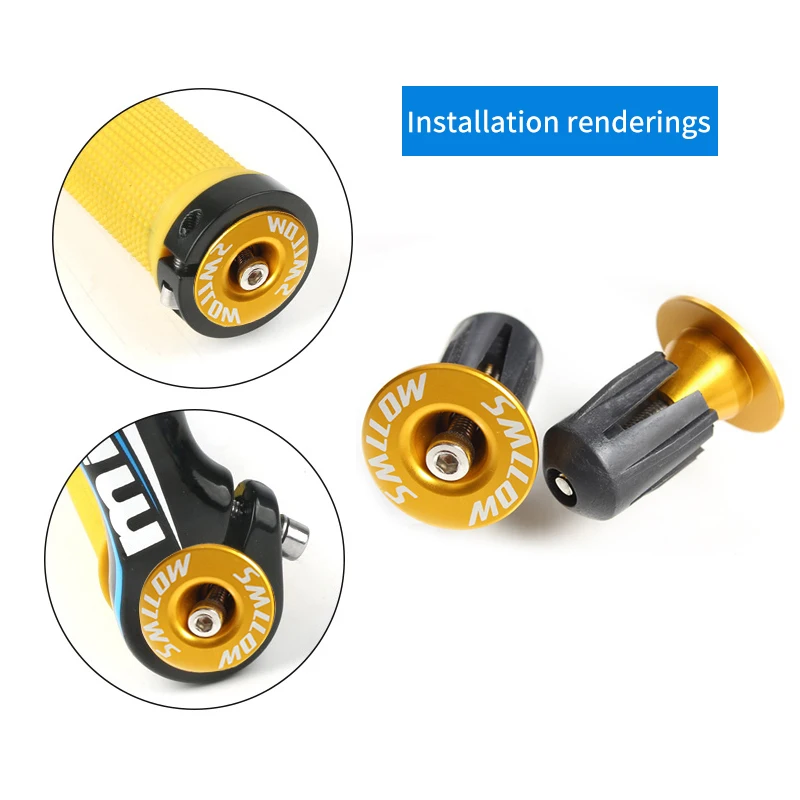 Крышка на руль алюминиевого сплава прочная портативная водонепроницаемая